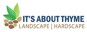 It's About Thyme Landscaping logo designed by Eternal Brand Communications